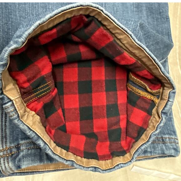 Duluth Trading Co Men's Ballroom Flannel-Lined Relaxed Fit Jeans 42 x 30 Flex - Picture 8 of 10